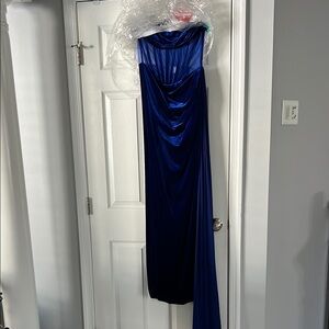 Elegant Blue Gown